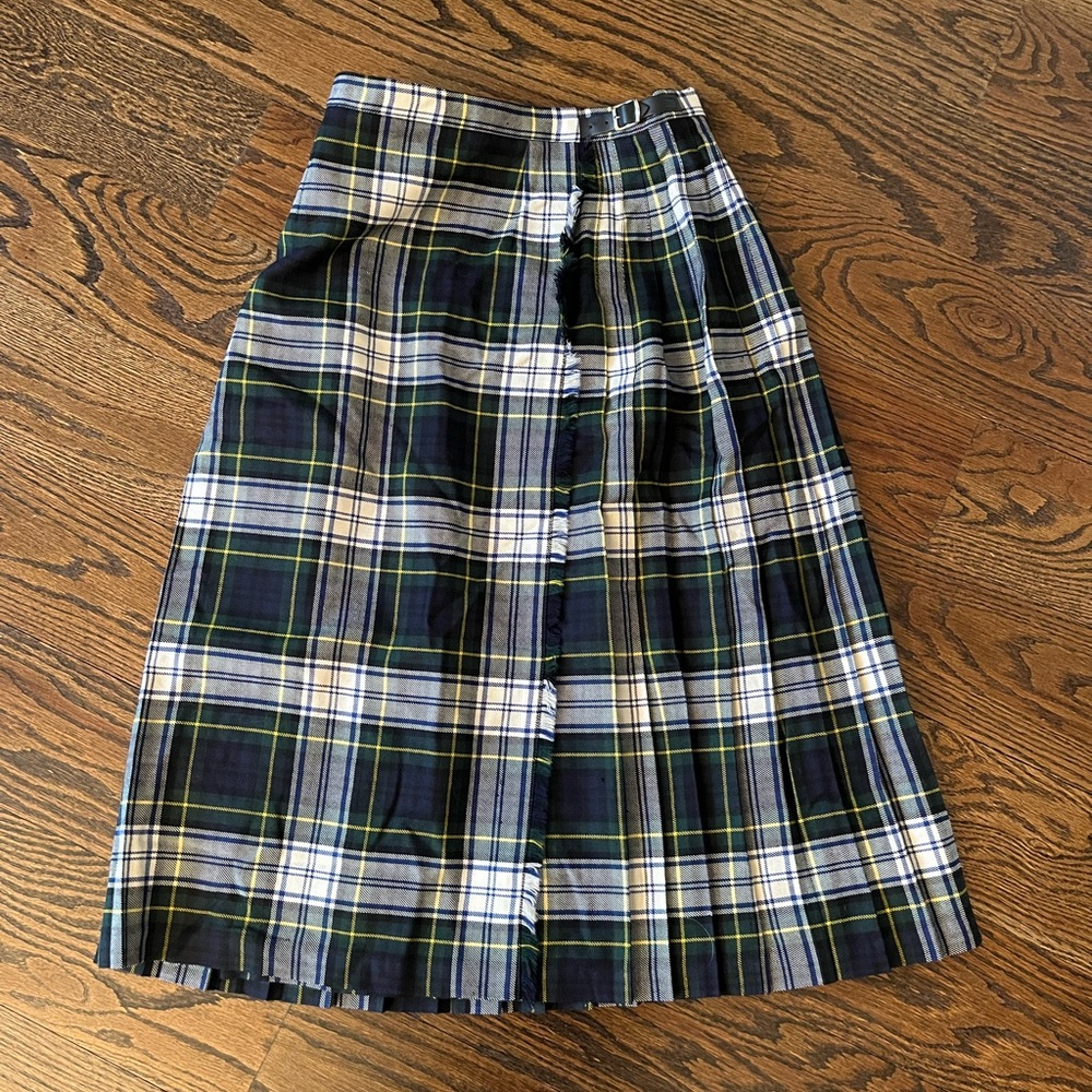 Blarney Vintage made in Ireland wool skirt size UK 12/US 6/8